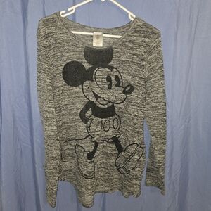 Disney Gray Knit Apparel
